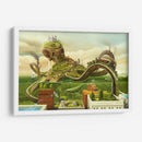 La ciudad pulpo | Cuadro decorativo de Canvas Lab