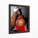 3 time champ Jordan | Cuadro decorativo de Canvas Lab