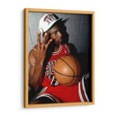 3 time champ Jordan | Cuadro decorativo de Canvas Lab