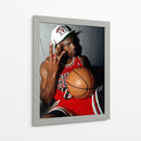 3 time champ Jordan | Cuadro decorativo de Canvas Lab