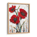 Amapola Roja Fresco I - Tim OToole | Cuadro decorativo de Canvas Lab