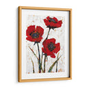 Poppy Fresco Ii Roja - Tim OToole | Cuadro decorativo de Canvas Lab