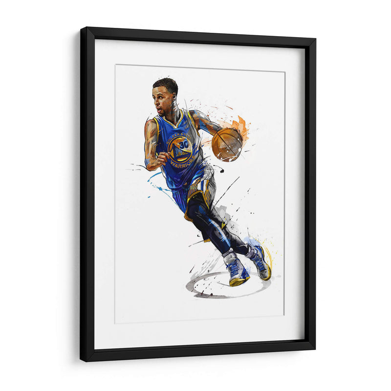 30 Stephen Curry | Cuadro decorativo de Canvas Lab