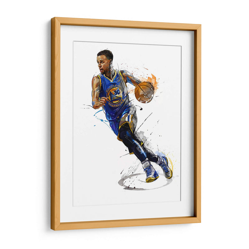 30 Stephen Curry | Cuadro decorativo de Canvas Lab