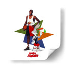 90s Bugs Michael | Cuadro decorativo de Canvas Lab