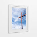 La cruz y el cielo | Cuadro decorativo de Canvas Lab