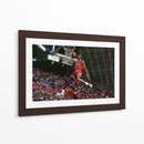 1987 Slam dunk Michael Jordan | Cuadro decorativo de Canvas Lab