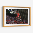 1987 Slam dunk Michael Jordan | Cuadro decorativo de Canvas Lab