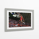 1987 Slam dunk Michael Jordan | Cuadro decorativo de Canvas Lab