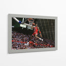 1987 Slam dunk Michael Jordan | Cuadro decorativo de Canvas Lab