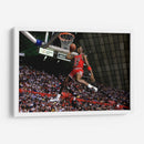 1987 Slam dunk Michael Jordan | Cuadro decorativo de Canvas Lab