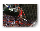1987 Slam dunk Michael Jordan | Cuadro decorativo de Canvas Lab
