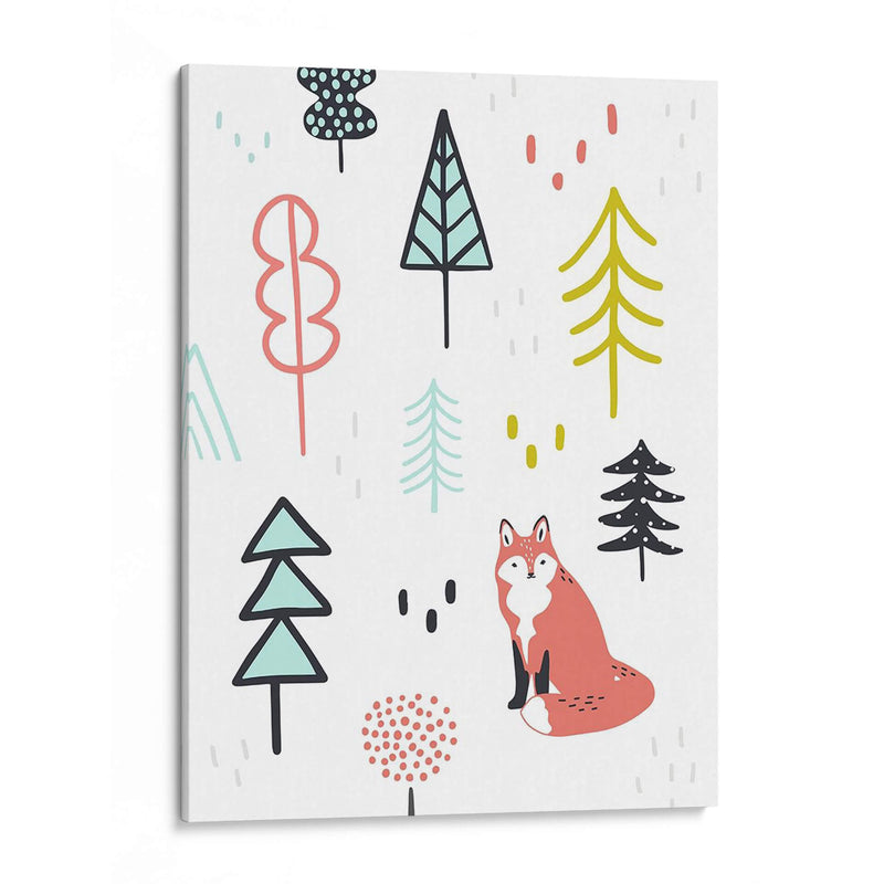 Fox Forest Ii - Victoria Borges | Cuadro decorativo de Canvas Lab