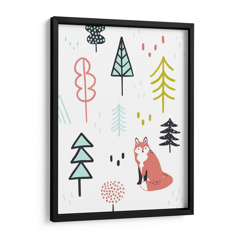 Fox Forest Ii - Victoria Borges | Cuadro decorativo de Canvas Lab