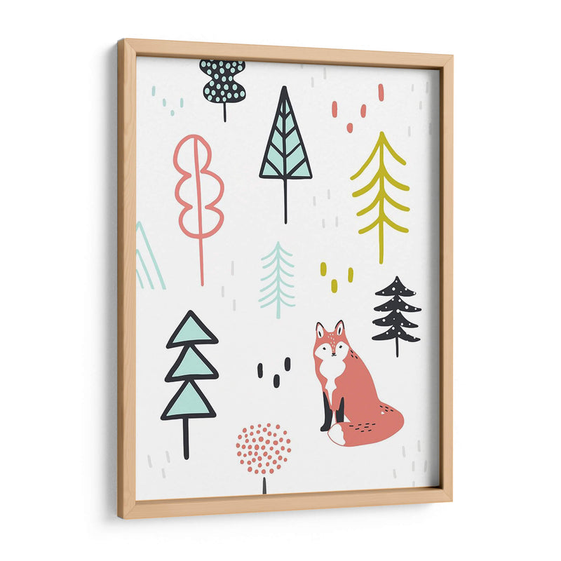 Fox Forest Ii - Victoria Borges | Cuadro decorativo de Canvas Lab