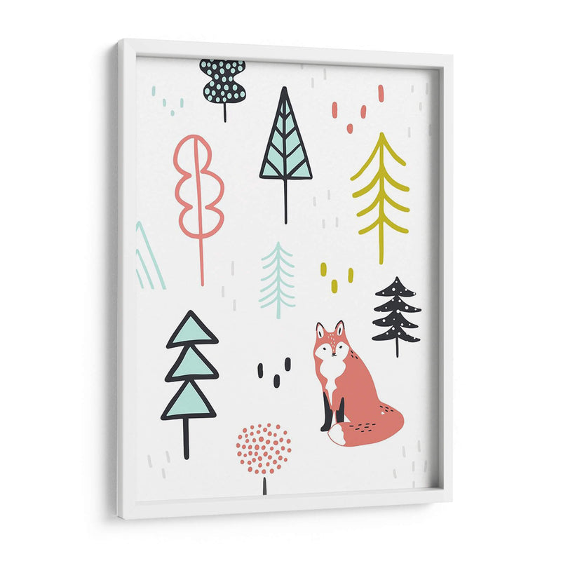 Fox Forest Ii - Victoria Borges | Cuadro decorativo de Canvas Lab