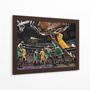 2010 Finals Take flight Kobe Bryant | Cuadro decorativo de Canvas Lab