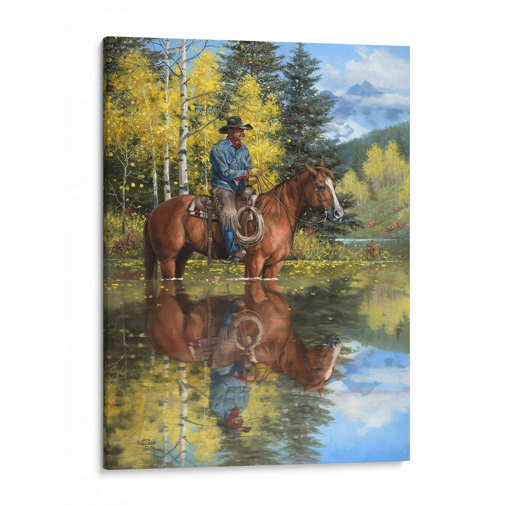 Un Buen Lugar Para Detenerse Y Reflejar. - Jack Sorenson | Cuadro decorativo de Canvas Lab