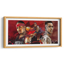 Allen Iverson red | Cuadro decorativo de Canvas Lab