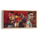 Allen Iverson red | Cuadro decorativo de Canvas Lab