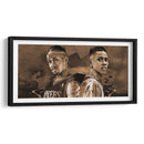 Allen now and then | Cuadro decorativo de Canvas Lab