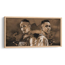 Allen now and then | Cuadro decorativo de Canvas Lab