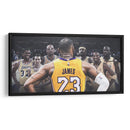 Bienvenida real LAbron James | Cuadro decorativo de Canvas Lab
