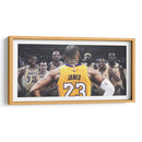 Bienvenida real LAbron James | Cuadro decorativo de Canvas Lab
