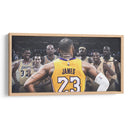 Bienvenida real LAbron James | Cuadro decorativo de Canvas Lab