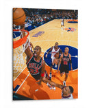 Black Cat Michael Jordan | Cuadro decorativo de Canvas Lab