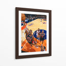 Black Cat Michael Jordan | Cuadro decorativo de Canvas Lab