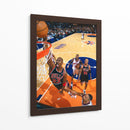 Black Cat Michael Jordan | Cuadro decorativo de Canvas Lab