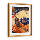 Black Cat Michael Jordan | Cuadro decorativo de Canvas Lab