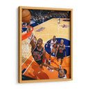 Black Cat Michael Jordan | Cuadro decorativo de Canvas Lab