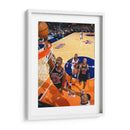 Black Cat Michael Jordan | Cuadro decorativo de Canvas Lab