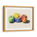 Bodegón Con Manzanas Y Limón I - Alicia Ludwig | Cuadro decorativo de Canvas Lab