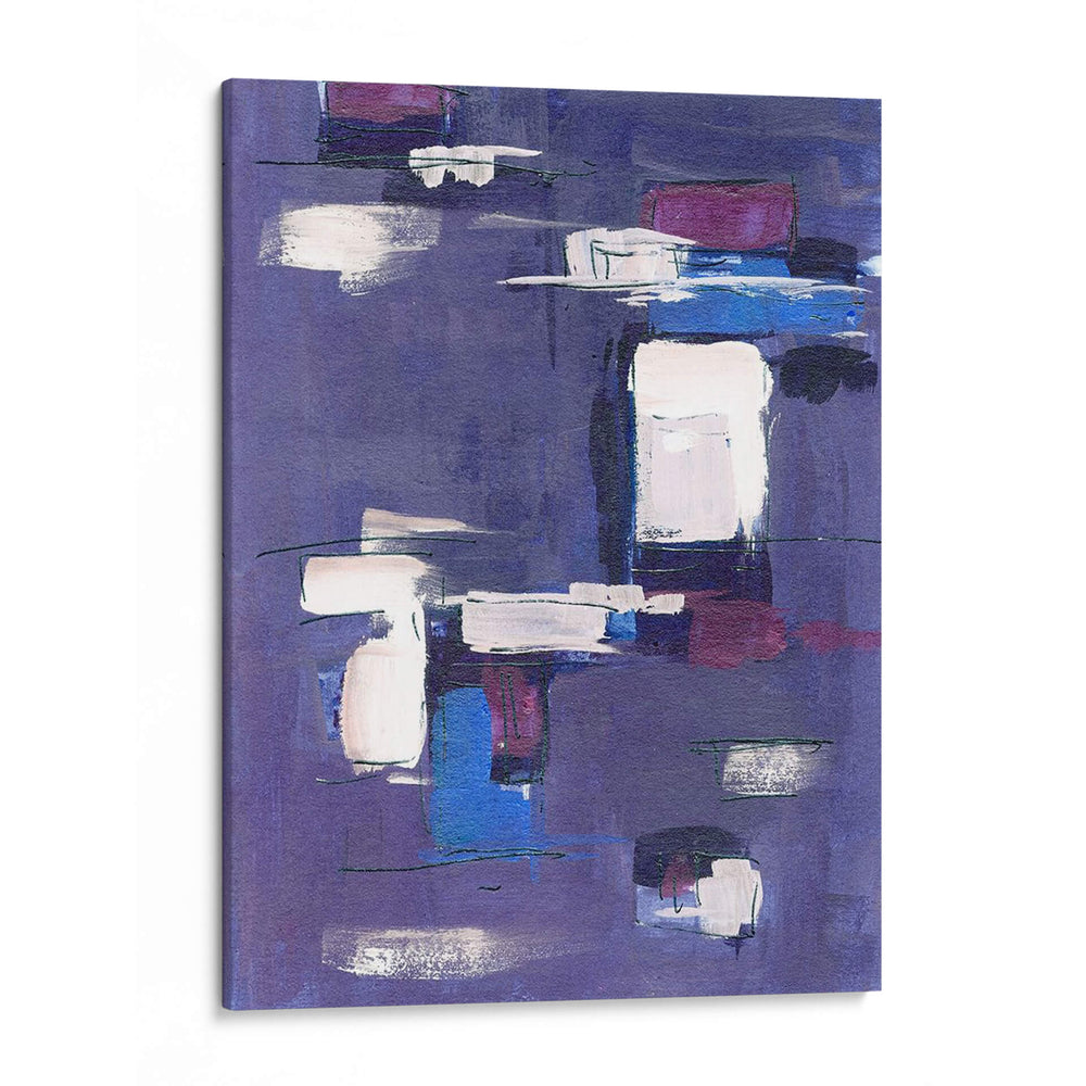 Montañas Azules Abstracta I - Melissa Wang | Cuadro decorativo de Canvas Lab