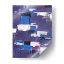 Montañas Azules Abstracta Ii - Melissa Wang | Cuadro decorativo de Canvas Lab