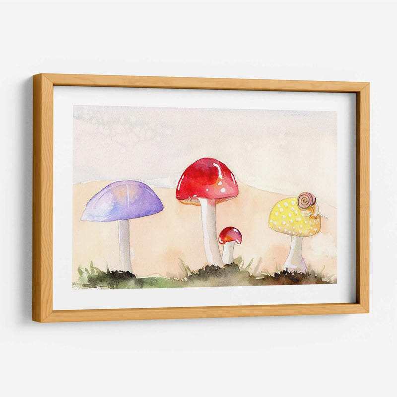 Faerie Mushrooms Ii - Alicia Ludwig | Cuadro decorativo de Canvas Lab