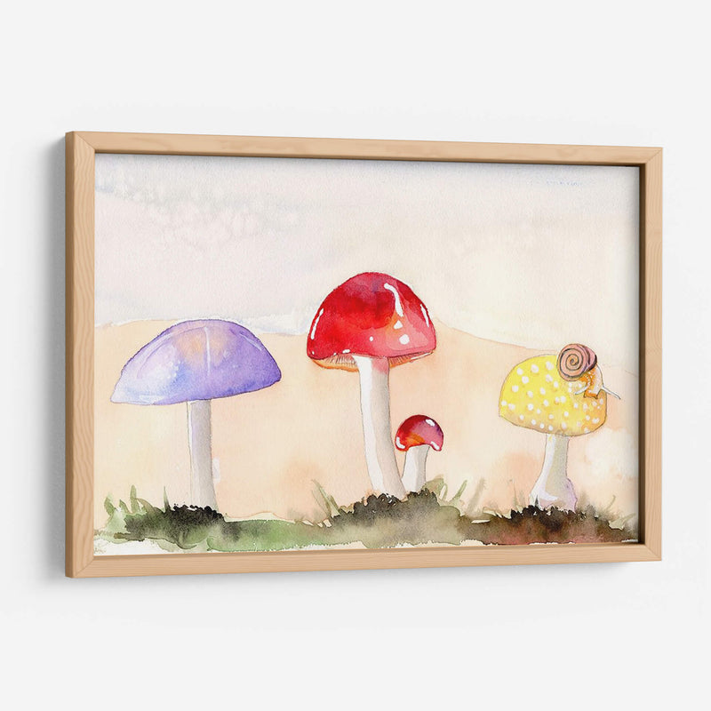 Faerie Mushrooms Ii - Alicia Ludwig | Cuadro decorativo de Canvas Lab