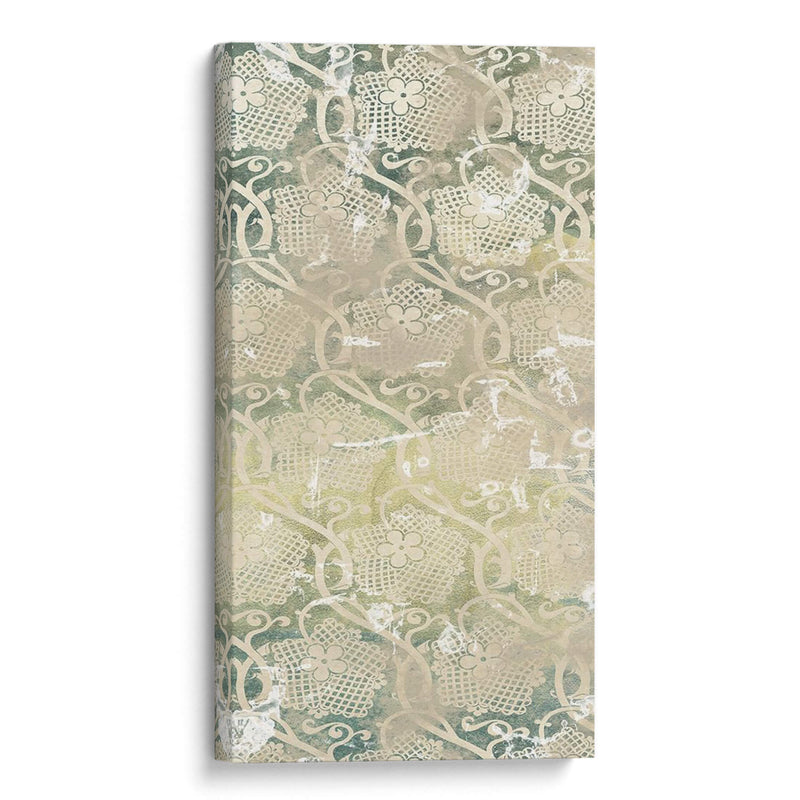 Emeralda Textil Iv - June Erica Vess | Cuadro decorativo de Canvas Lab