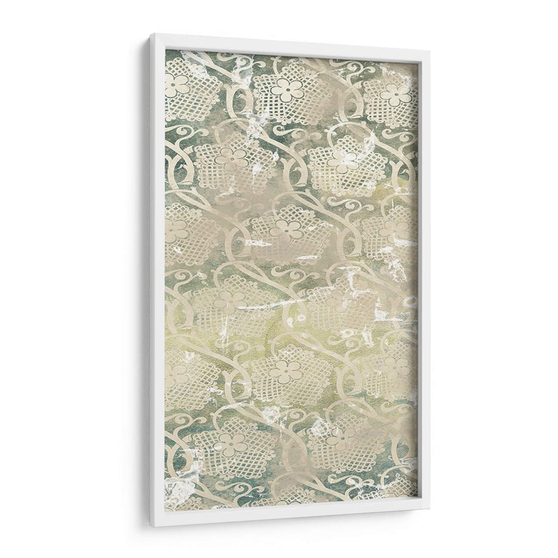Emeralda Textil Iv - June Erica Vess | Cuadro decorativo de Canvas Lab