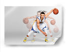 Currys Dribbles | Cuadro decorativo de Canvas Lab