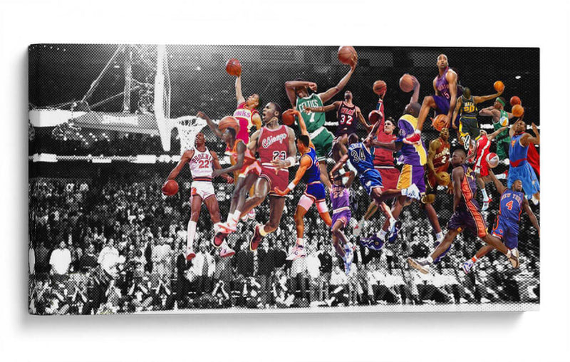 Dunk contest history | Cuadro decorativo de Canvas Lab
