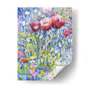 Tres Amapolas En El Jardín - Susan Friedman | Cuadro decorativo de Canvas Lab