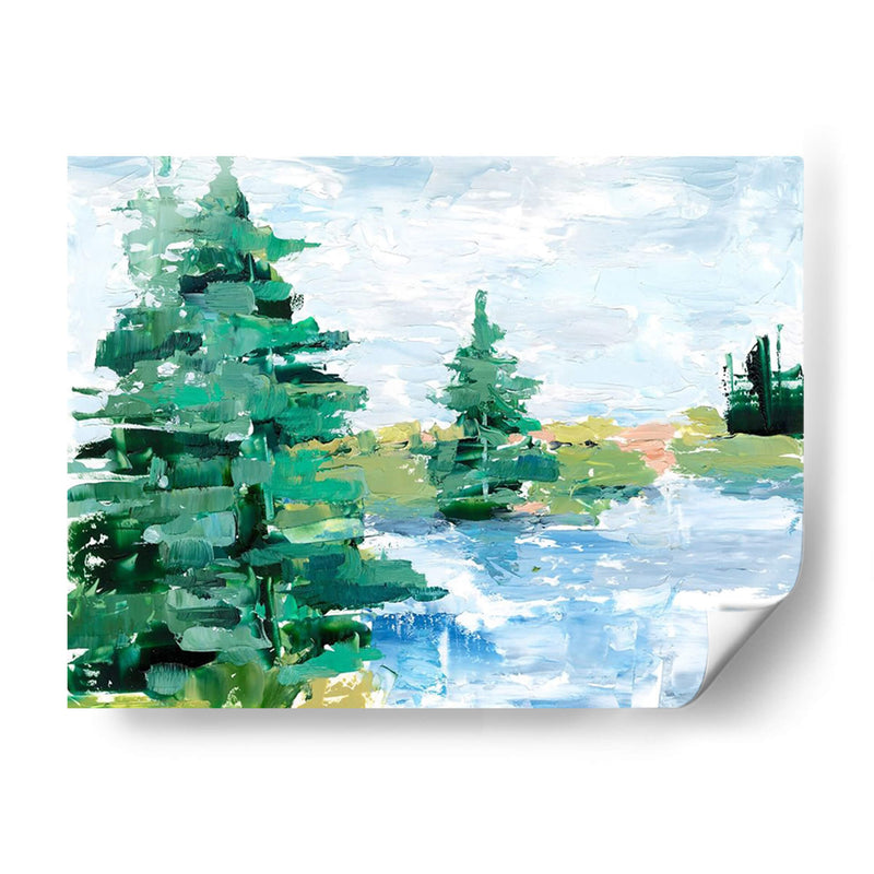 Lago Evergreen I - Ethan Harper | Cuadro decorativo de Canvas Lab