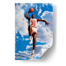 His Airness Michael Jordan | Cuadro decorativo de Canvas Lab