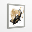 Splash Negro Y Dorado I - Jennifer Goldberger | Cuadro decorativo de Canvas Lab