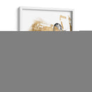 Splash Negro Y Dorado I - Jennifer Goldberger | Cuadro decorativo de Canvas Lab