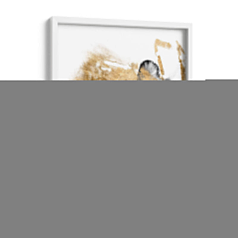 Splash Negro Y Dorado I - Jennifer Goldberger | Cuadro decorativo de Canvas Lab